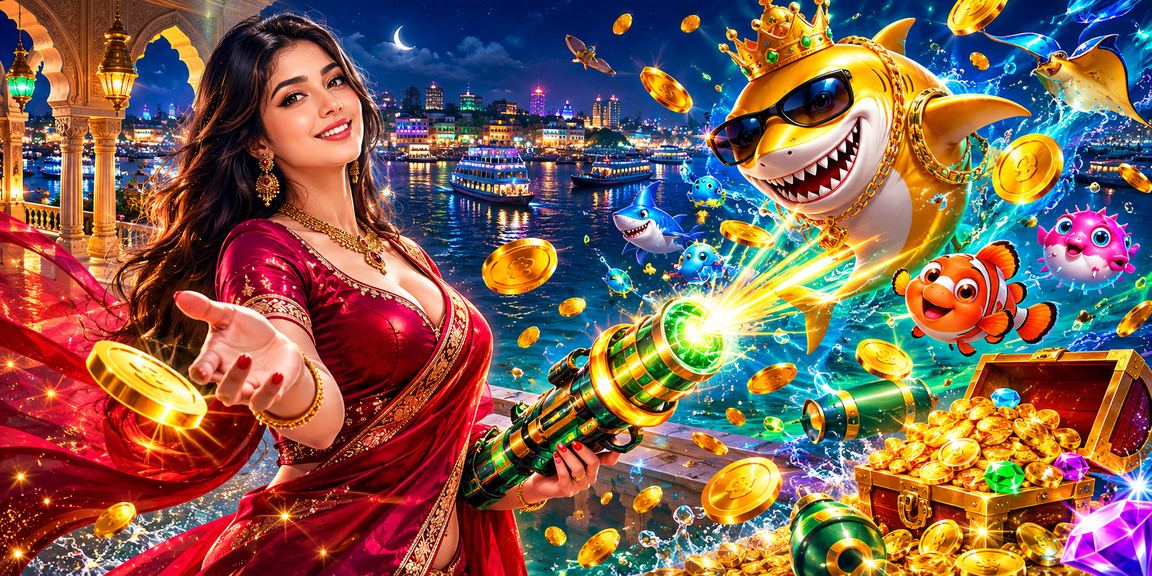 ঢাকায় একজন তরুণী fd66 ফিশিং গেম খেলে পুরস্কার জিতছেন